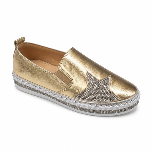 Star Slip-On — Gold