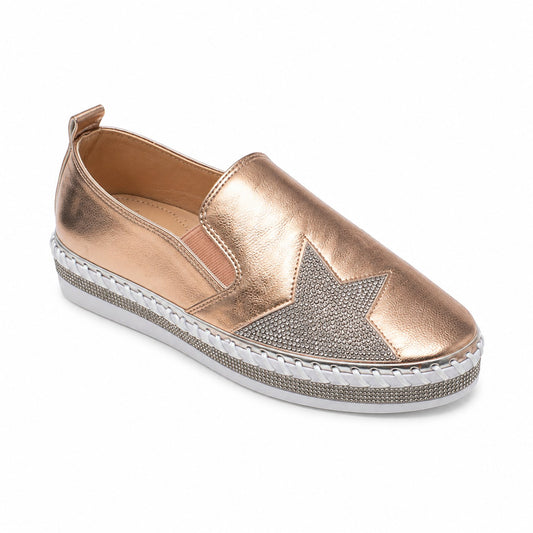 Star Slip-On — Rose Gold